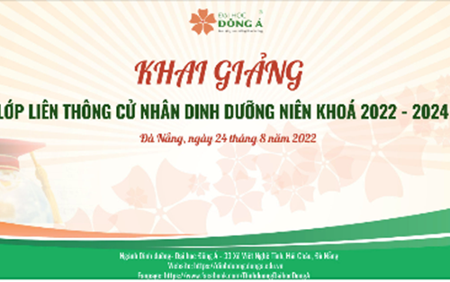 Khai giảng chương trình Liên thông cử nhân Dinh dưỡng niên khoá 2022-2024